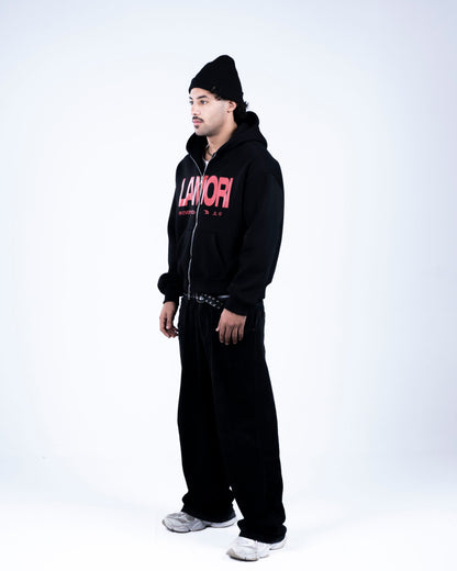 Black Zip-up Hoodie
