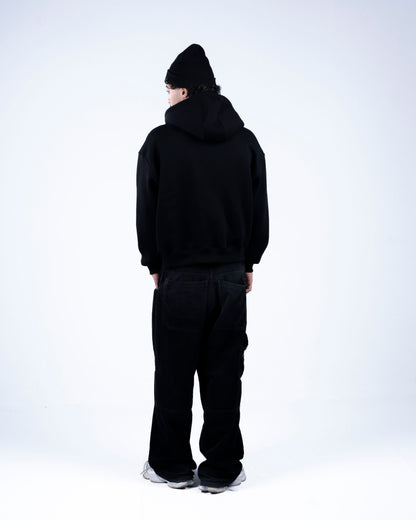 Black Zip-up Hoodie