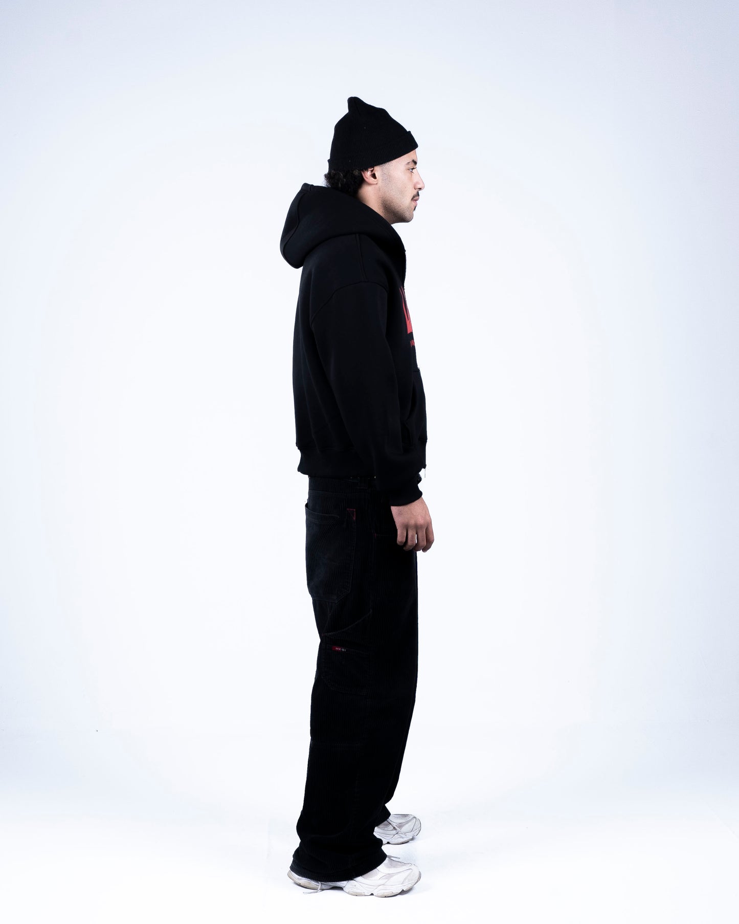 Black Zip-up Hoodie