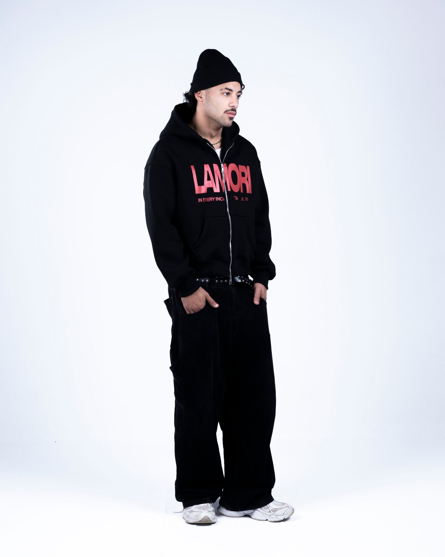Black Zip-up Hoodie