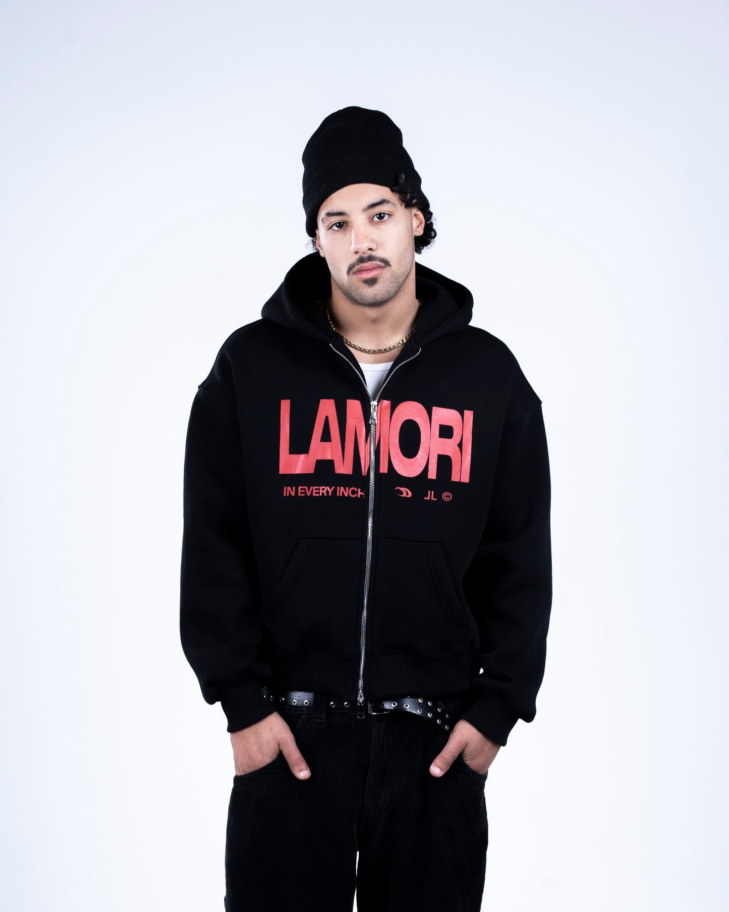 Black Zip-up Hoodie