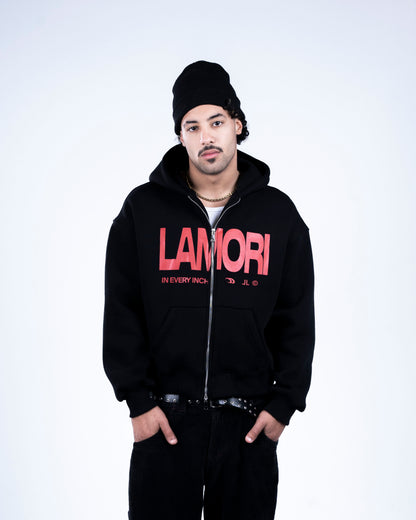 Black Zip-up Hoodie