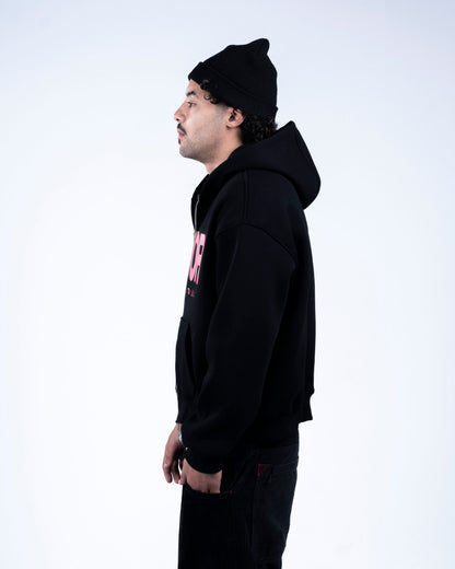 Black Zip-up Hoodie