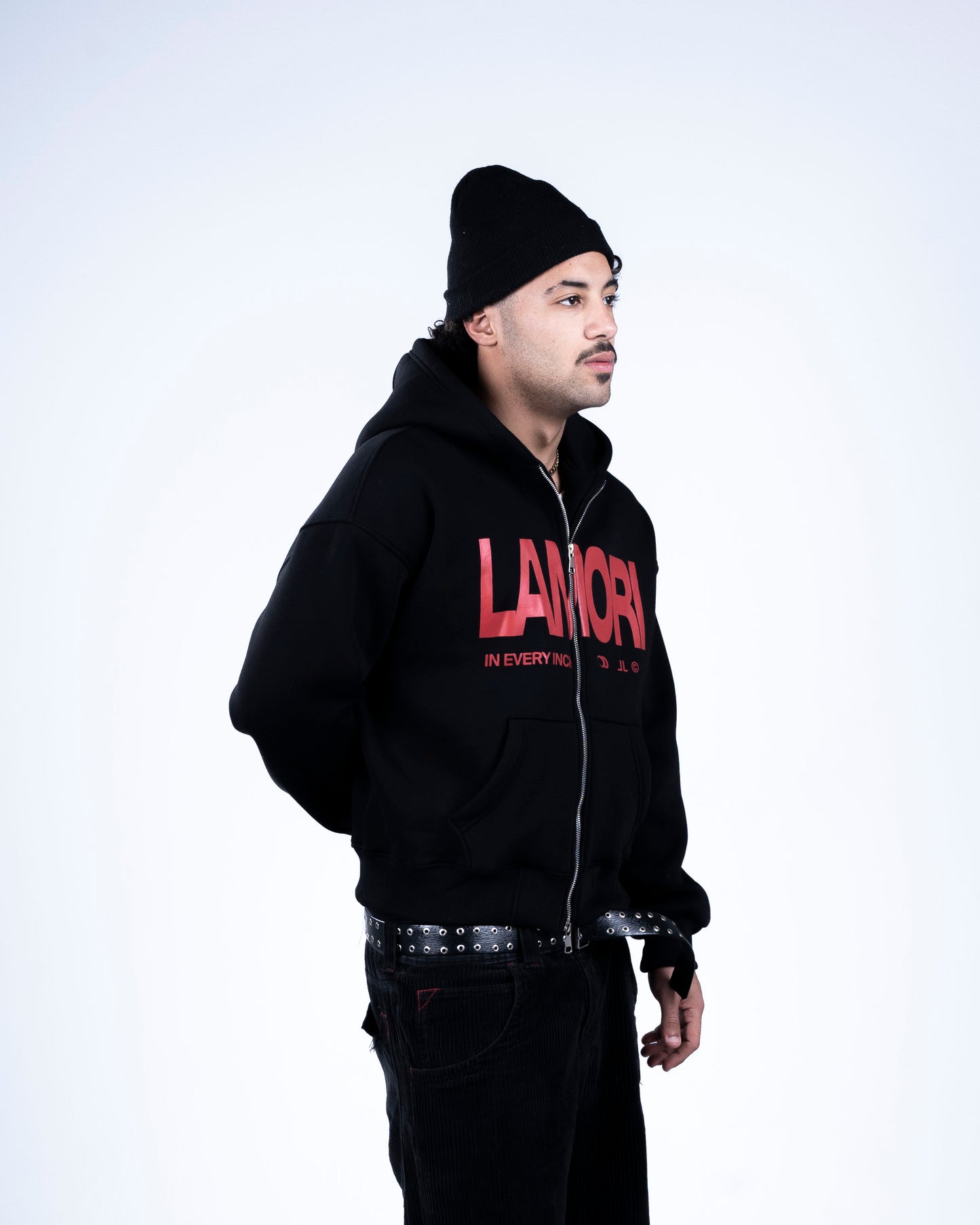 Black Zip-up Hoodie