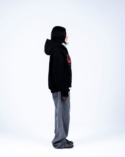 Black Zip-up Hoodie