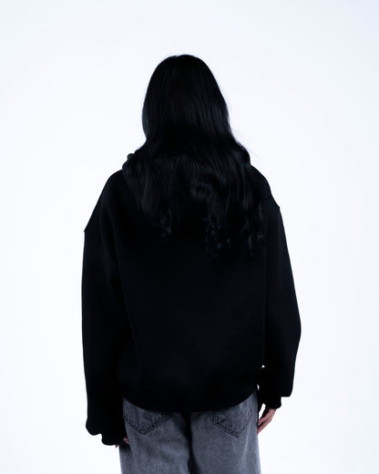 Black Zip-up Hoodie